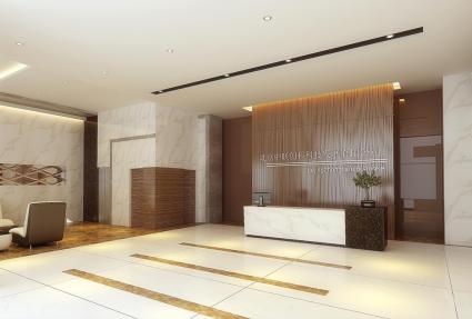 2000平米北京中聯(lián)創(chuàng)科工程辦公室裝修