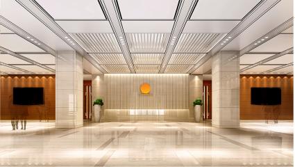 1680平米陽光保險培訓(xùn)部辦公室裝修